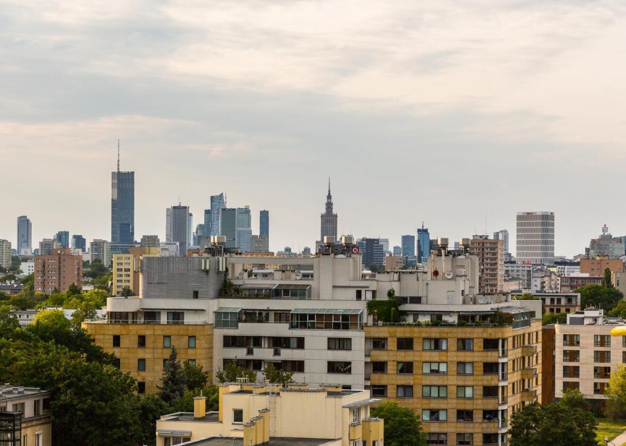 Apartamento Center City View Varsovia Exterior foto